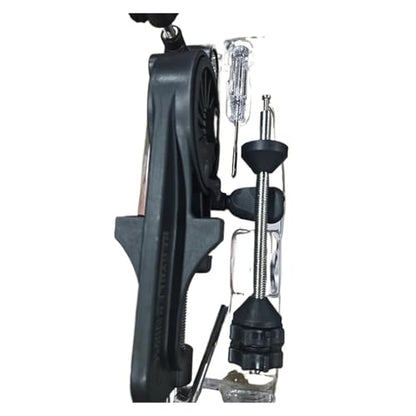 Fishing Line Spooler Portable Table Clamp Fishing Line Winder Adjustable Fishing Reel Line Spooler Machine for Thick/Thin Rods