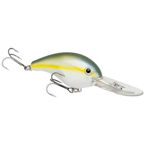 Strike King Strike King Promodel Crankbait S5XD Fishing Lure, 5/8 oz, Unique Curved Bill and Balance - color: Sexy Blue Back Herring