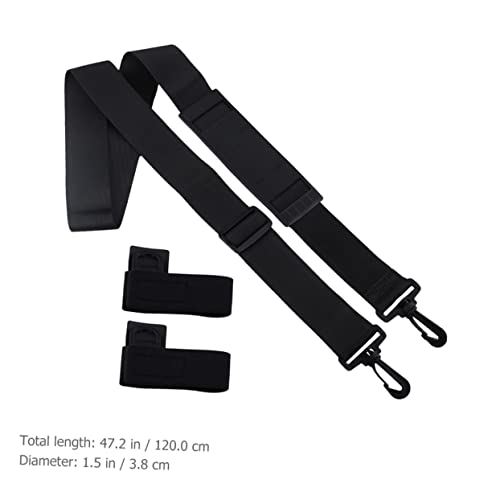 1set Adjustable Fishing Rod Shoulder Strap Ergonomic Fish Pole Carrier Weight Distribution for Outdoor Fishing Activities Convenient Fixing Band