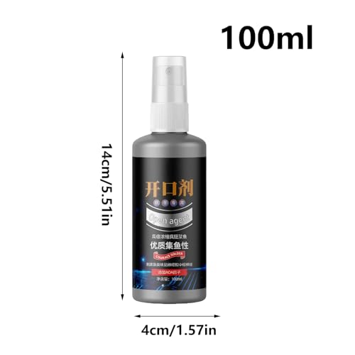 Fishing Scent | 100ml Additive Enhancer Liquid | Fish Attractant Liquid,for Reservoirs Lakes Rivers Freshwater Sports Outdoors Trout Cod Carp Bass