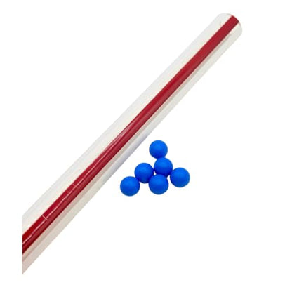 .322" Diameter Blue Gauge Glass Float Balls | Blue Float Balls for 5/8" Glass 6 Pack | Boiler Liquid Level Sight Gauge Balls