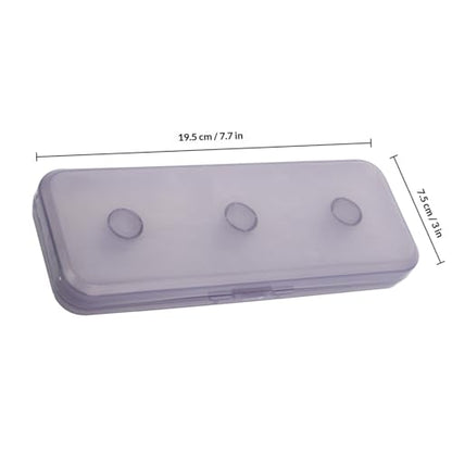 Ciieeo Fishing Line Storage Box Main Line Spool Case Compact and Portable with 6 Slots Abs Tackle Storage Box with Maximum Load 6cm Shaft for Fishing Accessories