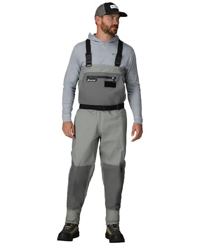 FROGG TOGGS Men's Hellbender Pro Waterproof Stockingfoot Fishing Chest Wader for Fishing - size: Large Big