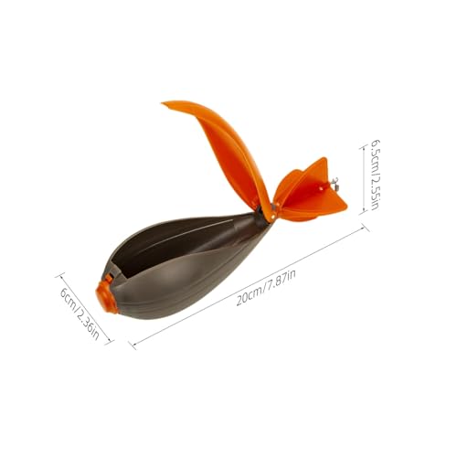 3pcs Fishing Feeder Bait Thrower Carp Feeder Spod Bomb Float Lure Bait Holder Pellet Position Thrower Fishing Accessory