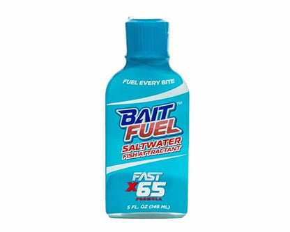 BAITFUEL X65 Saltwater Formula Gel for Fishing: The Supercharged Saltwater Fish Scent Technology with Powerful Attractants and Taste Enhancers that Fish Bite | 5 oz., Single