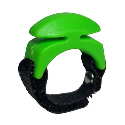 Line Cutterz Rust-Free Patented Ceramic Blade Ring Quick Fishing Line Cutter - color: Green, size: Adjustable, style: Single