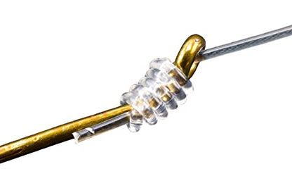 1/0-3/0 Baitholder Fishing Hook with 12" Leader - 10pcs - size: 3/0
