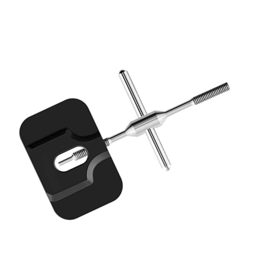 Spool Disassembling Wrench Reel Bearing Pin Remover Wheel Remover Tool Fishing Reel Ball Bearing Maintenance Aluminum Alloy Fishing Tool - color: Remover Black