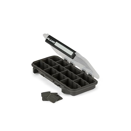 Plano StowAway 3500 Stow Tackle Box, with Corrosion-Preventive Rustricor, Single Latch Design, Transparent DuraView Lid, Stackable Storage for Fishing Bait, Lures and Gear - size: 3500, style: New Model