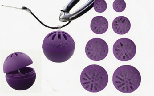 Karpela Bait Matrix Shell (Set of 4) – Protective Shell for Soft Bait & Liver – Turtle & Crawfish Resistant – Carp & Catfish Rig - color: Purple, size: Long Slot