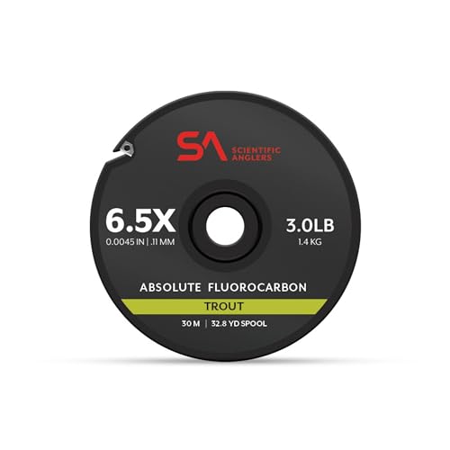Scientific Anglers Absolute Fluorocarbon Trout Tippet - size: 6.5x, style: 30m - Absolute Fluorocarbon Trout Tippet