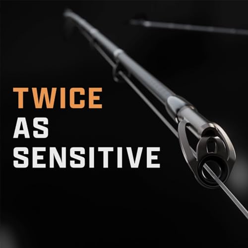 TRIKA 6X Spinning/Casting Carbon Rod Carbon Weave Rod for Extra Sensitive Vibration | Longer Casting | Lightweight Freshwater Fishing Pole - style: Spinning 6'6" Medium Lite/Mod Fast 1pc.