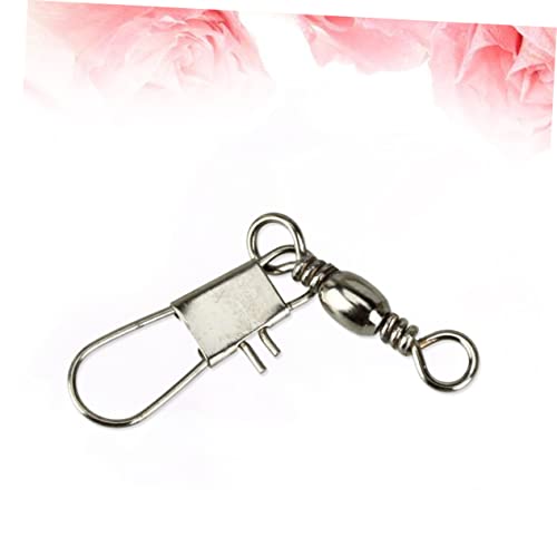VANZACK 50pcs b Type Crank Hooks Sharpened Hooks for Tackle Offset Swivel Sinkers