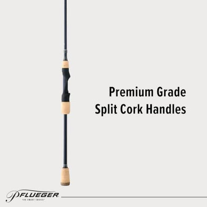 Pflueger President XT Spinning Rod - size: 7' - Medium - 2pc