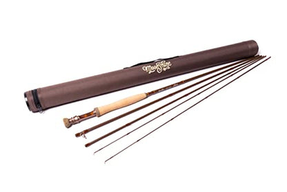 Moonshine Rod Company Fast Action Fly Fishing Rod – Carbon Fiber Graphite Rod with Zippered Travel Case – Drifter II, Vesper, Epiphany ESN, Outcast, Phantom & Rambler Series - 2WT up to 12WT Rods - size: 5WT- 10', style: Trout Fishing
