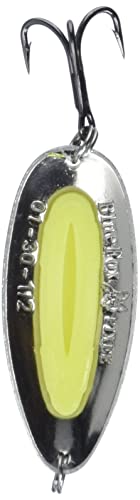 Blue Fox Pixiee Spoon, 1/2-Ounce, Fluorescent Chartreuse UV