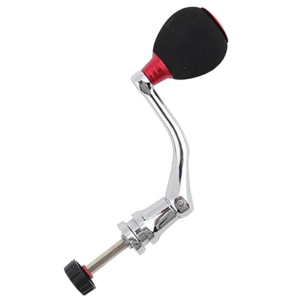 Fishing Reel Handle, Metal knobs Handle Grip Fishing Reel Rocker Arm Grip (Red-2000/3000) Fishing Reel Handle Reel Replacement Handle Fishing Reel Handle Replacement Reel Handle