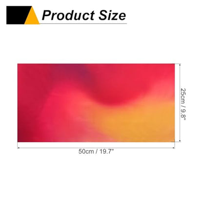 HARFINGTON Summer Cooling Neck Gaiter Sun Protection Face Mask Fishing Necks Gaiter Unisex for Cycling Outdoor Sports - color: Gradient Red