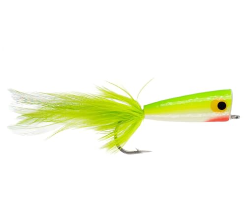 Umpqua Saltwater Popper - color: Chartreuse