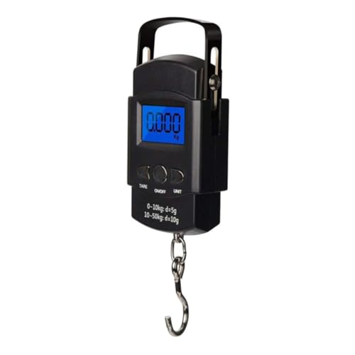 KESYOO Portable Handheld Digital Fish Scale with LCD Screen, High Precision Small Hanging Weight Scale for Household and Outdoor Fishing Use