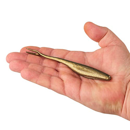 Berkley Gulp! Saltwater Jerk Shad Fishing Soft Bait - color: Fool's Gold, size: 6"