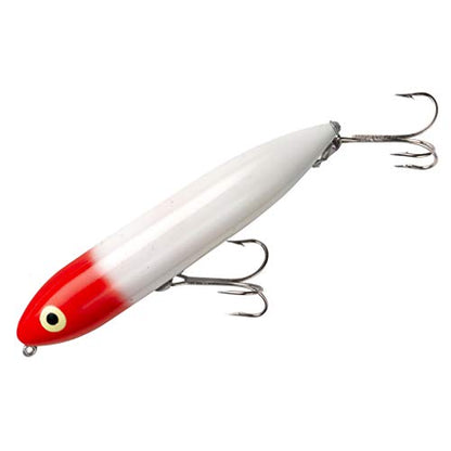 Heddon Zara Spook Topwater Fishing Lure - Legendary Walk-The-Dog Lure - color: Red Head, style: Zara Spook (3/4 Oz)