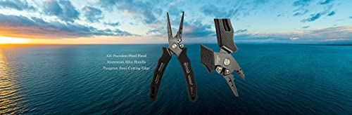 Fishing Pliers, 7.5", 420 Stainless Steel, Rubber Grip, Corrosion Resistant