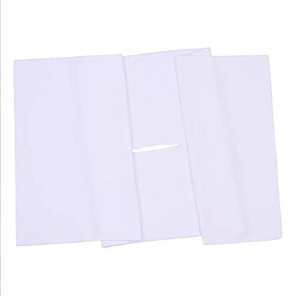 Mile High Life | Pro Tour Caddy Towel | 17" x 40" with 8" Center Slit | Premium Microfiber Waffle Texture - color: White, size: 17" x 40"