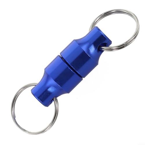Magnetic Net Release with Carabiner for Fly Fishing, Aluminum Alloy Magnet Clip Holder with Retractable Lanyard for Securing Nets or Tools in Freshwater and Saltwater Angling