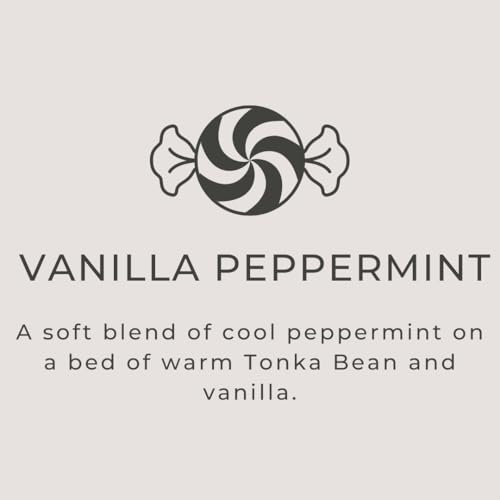 River Birch Vanilla Peppermint Scented Linen and Room Spray | Home Fragrance | 4 oz Glass Amber Bottle | Luxury Signature Scent | Handmade in Texas - color: Vanilla Peppermint
