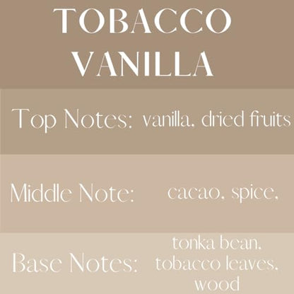 River Birch Luxury Linen and Room Spray - Tobacco Vanilla Home Signature Scent - Room Fragrance Spray - Fragrant Fresh Linen Air Freshener For Bedding - Handmade in Texas - 4 oz Glass Amber Bottle - color: Tobacco Vanilla