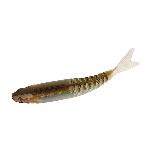 Berkley PowerBait PowerStinger Fishing Soft Bait - color: HD Stealth Minnow, size: 3 1/2"