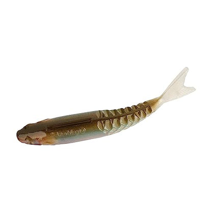 Berkley PowerBait PowerStinger Fishing Soft Bait - color: HD Stealth Minnow, size: 3 1/2"