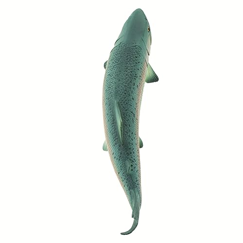 Safari Ltd. Salmon Fish Figurine - Detailed 7" Plastic Model Figure - Fun Educational Play Toy for Boys, Girls & Kids Ages 3+