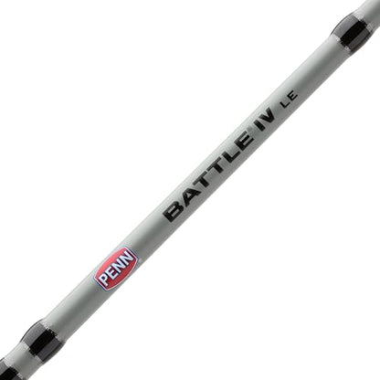 Penn Battle IV Spinning Reel and Fishing Rod Combo - size: 4000 Size Reel - 7' - Medium - 2pc, style: Battle IV Le