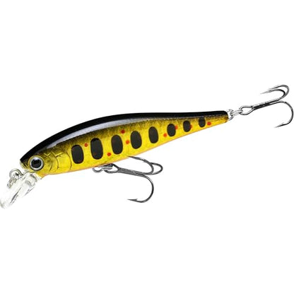 LUCKY CRAFT Pointer 78SP Fishing Lures, 3” Jerkbait Freshwater Bass & Trout Lures, Suspending 4ft–5ft Depth, Jerkbait with Walk-the-Dog Action, Precision Bass Fishing Gear and Accessories - color: 871 BGR Amago, size: PT65