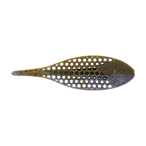 Berkley PowerBait MaxScent Flux-Gill - color: Dark Gill, size: 3 1/2"