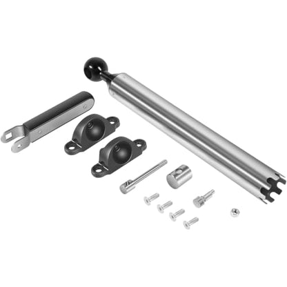 T10-355 Adjustable Boat Grill & Table Mount for Grills & Bait Tables | 304 Stainless Steel Boat BBQ Accessory