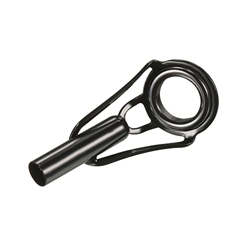 PATIKIL Tube Dia Fishing Rod Tips Repair Kit, Stainless Steel Black Guide Ring for Fishing - size: 3.8mm