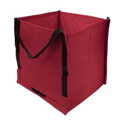 DURASACK Heavy Duty Storage Tote Bag 22-Gallon, Red | Rugged Woven Polypropylene Moving Bag, Reusable Self-Standing Design, Holds up to 500 Pounds - color: Red, size: Single