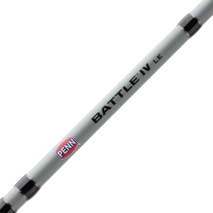 Penn Battle IV Spinning Reel and Fishing Rod Combo - size: 6000 Size Reel - 9' - Medium Heavy - 2pc, style: Battle IV Le