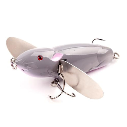 WOLFSKIN Topwater Bait Fishing Lure Crank Baits Floating Tractor Rat Lure Set Fishing Bait kit for Bass Freshwater Saltwater - color: Color-4