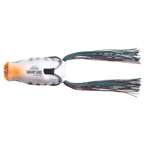 Berkley Swamp Lord Hollow Body Frog Fishing Bait - color: MF Bluegill, size: Popping