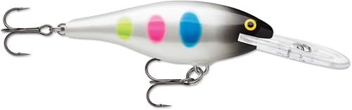 Rapala Shad Rap 05 Fishing Lures - color: Black Wonderbread