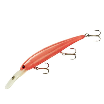 Bandit Lures 4 3/4-Inch Slender Minnow Jerkbait Trolls Up to 27 Feet Deep, Universal Color Patterns, 1 Piece - color: Pink Silver Sparkle, size: 4 3/4", 5/8 oz