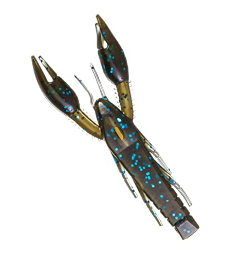 Yamamoto Craws - color: OKEECHOBEE CRAW (5 PACK), size: 3.75" PSYCHO DAD