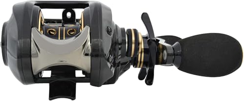 FISHDROPS Baitcasting Reels, 17+1BB Magnetic/Centrifugal Brake Systems Baitcaster Reel, High-Speed Gear Ratio 7.0 Ultra Smooth Low Profile Baitcast Fishing Reel - color: Dual Brake-Right CT
