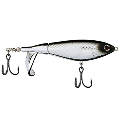 Berkley Choppo Saltwater Fishing Hard Bait - color: Black Chrome, size: 105mm - 3/4 oz