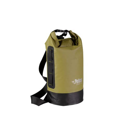 Pelican Waterproof Dry Bag 10L/20L/30L - Reflective - Exodry - Waterproof - Keeps Gear Dry for Kayaking, Beach, Rafting and Fishing - color: OLIVE, size: 10L