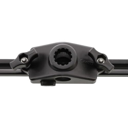 Scotty 343-BK #343 Locking Gunnel Track Mount, Standard (Pack of 12) - size: Standard (Pack of 12)